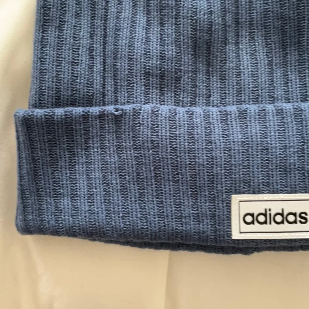 Adidas Women’s 4 Inch Cuff Fold Beanie in Blue